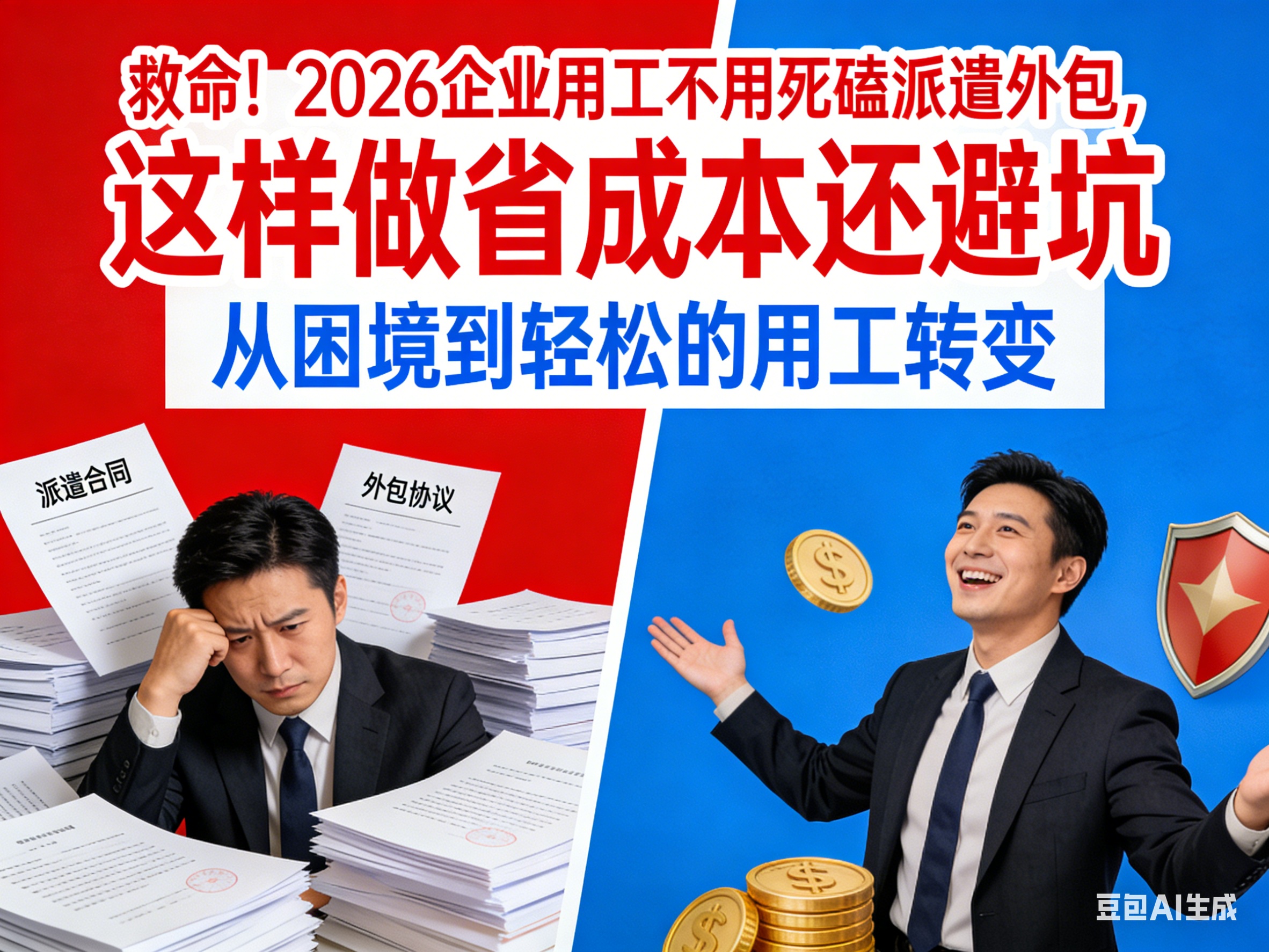 救命！2026企业用工不用死磕派遣外包，这样做省成本还避坑